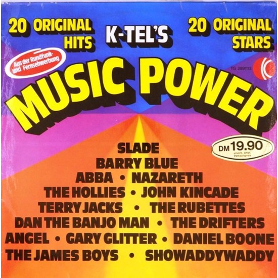 Пластинка Various K-Tel's Music Power/ 20 original hits/ 20 original stars